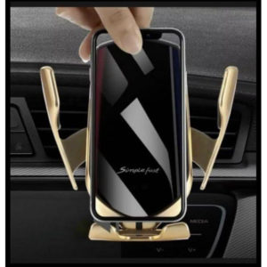 DCC0000001 10watt無線自動開合快充車用手機架 電鍍金屬 Car Charger 1 300x300