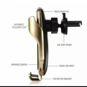 DCC0000001 10watt無線自動開合快充車用手機架 電鍍金屬 Car Charger 4 300x300