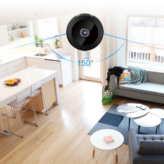 DCM0000001 1080P高清紅外夜視攝像頭內置電池廣角鏡wifi連接 12