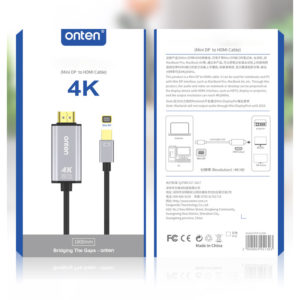 DMA0000010 MiNi DP To HDMI 高清4K 60HZ轉接線 雷電轉高清隨插即用 16 300x300