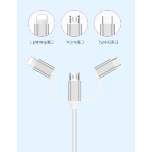 DMA0000013 三合一手機hdmi通用同屏線適用於iPhone三星華為手機轉接大屏1080 7 300x300
