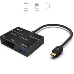 DMA0000015 XQD2.0讀卡器 Type C介面帶USB SD（HC）三合一 8 300x300