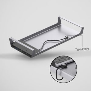 DMA0000020 USB C TO HDMI VGA 11合一多功能底座適用於MacbookHUB讀卡無線充 14 300x300