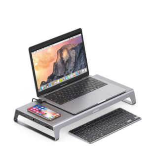 DMA0000020 USB C TO HDMI VGA 11合一多功能底座適用於MacbookHUB讀卡無線充 300x300