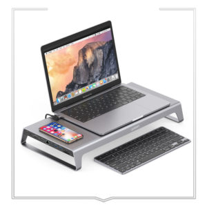 DMA0000020 USB C TO HDMI VGA 11合一多功能底座適用於MacbookHUB讀卡無線充 6 300x300