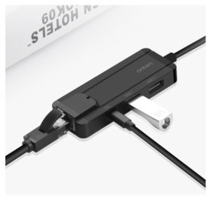 Lightning轉RJ45+USB2.0 2口HUB+PD充電網口適用於蘋果手機平板 DMA0000026 Lighting轉RJ45 USB2.0 2口HUB PD充電百兆網口適用於蘋果手機 10 1 300x285