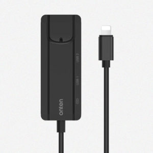 Lightning轉RJ45+USB2.0 2口HUB+PD充電網口適用於蘋果手機平板 DMA0000026 Lighting轉RJ45 USB2.0 2口HUB PD充電百兆網口適用於蘋果手機 18 300x300