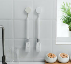 HCL0000005 日本納米海綿杯刷家用廚房長柄奶瓶刷多功能清潔刷子清洗杯子神器 009 300x270