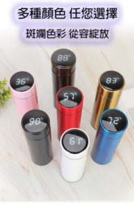 HWC0000002 304不銹鋼保溫杯LED觸摸顯示溫度水杯 194x300