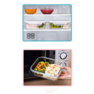 HKI00000039 分隔耐熱400°C玻璃保鮮盒冷藏不失原味 14 300x300