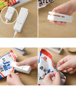 HKI00000042 日本充電式封口機電熱小型迷你便攜家用手壓式密封口器塑料袋膠袋神器 23 250x300