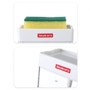 HKI00000050 洗潔精按壓盒按壓式洗潔精收納盒洗碗刷鍋神器按壓出液盒海綿擦組合廚房洗潔精自動加液清潔工具 8 300x300