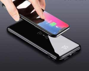 DPB0000016 輕薄全鏡面PD18W充電寶10000mah 10W無線充 快充移動電源 17 300x240