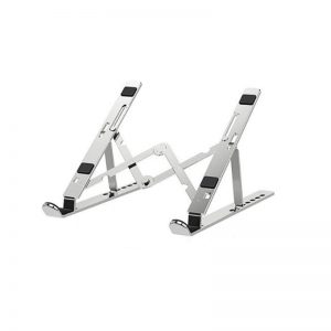 DSP0000004 金屬鋁合金折疊手提電腦NOTEBOOK電腦支架鋁合金桌面增高托架散熱調節支架改善低頭肩頸椎 1 300x300
