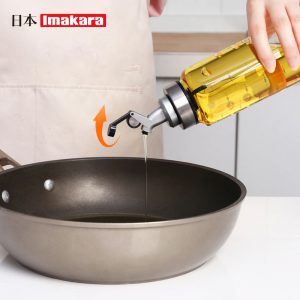 HKI00000052 日本500ML自動開合玻璃油壺防漏廚房醋壺 1 300x300