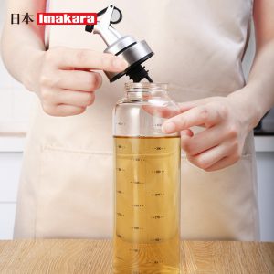 HKI00000052 日本500ML自動開合玻璃油壺防漏廚房醋壺 3 300x300