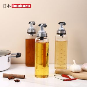 HKI00000052 日本500ML自動開合玻璃油壺防漏廚房醋壺 4 300x300