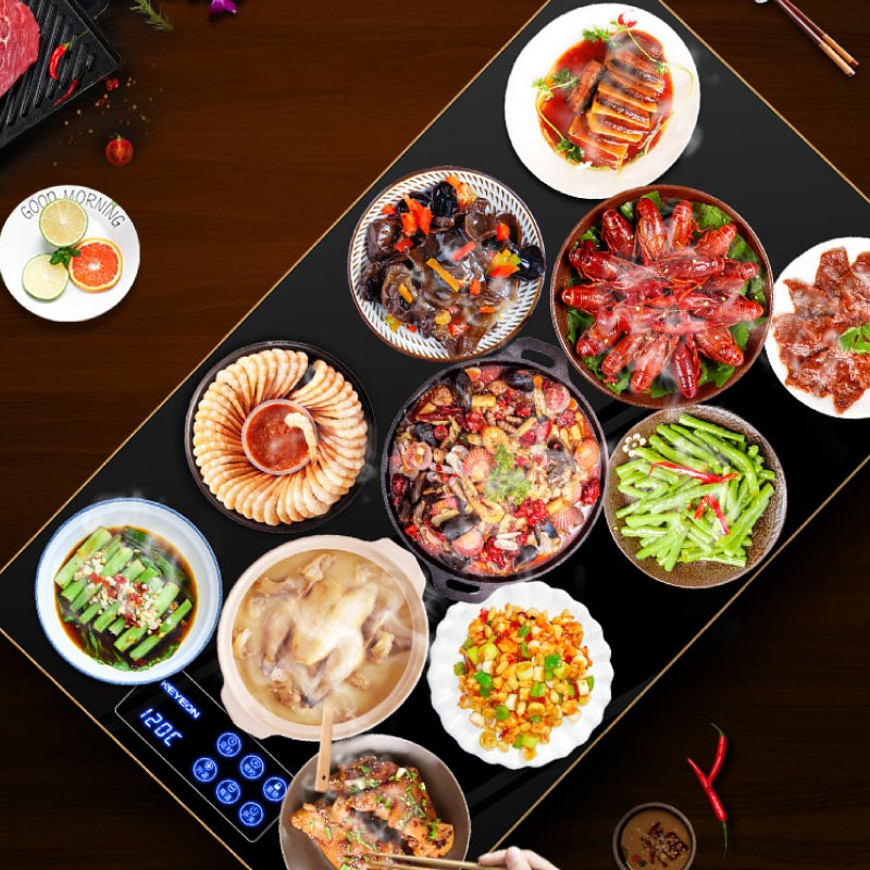 KEYEON家用檯面飯菜加熱保溫板