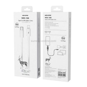 DEA0000066 【WEKOME】Type C To Lightning白鹿系列PD20W快充充電傳輸線WDC 108 186 300x300