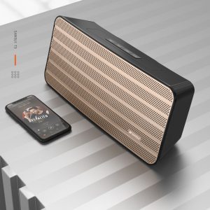 DSW0000012 山水T3山水調音師無線藍牙音箱雙喇叭復古家用客廳小型音響金屬鋁網10小時超長播放 7 300x300