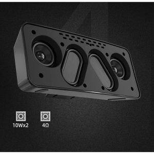 DSW0000012 山水T3山水調音師無線藍牙音箱雙喇叭復古家用客廳小型音響金屬鋁網10小時超長播放 9 300x300