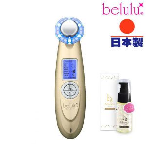 HSH0000018 Belulu Classy Gold 日本製超聲波離子導入導出彩光潔面儀 4 6 300x300