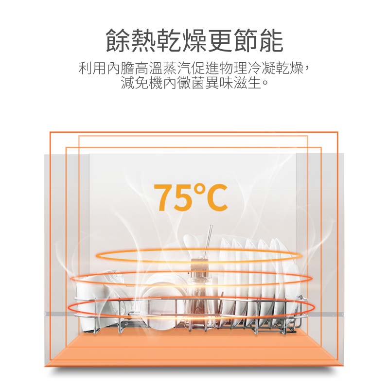 家用智能全自動座檯式小型洗碗碟機