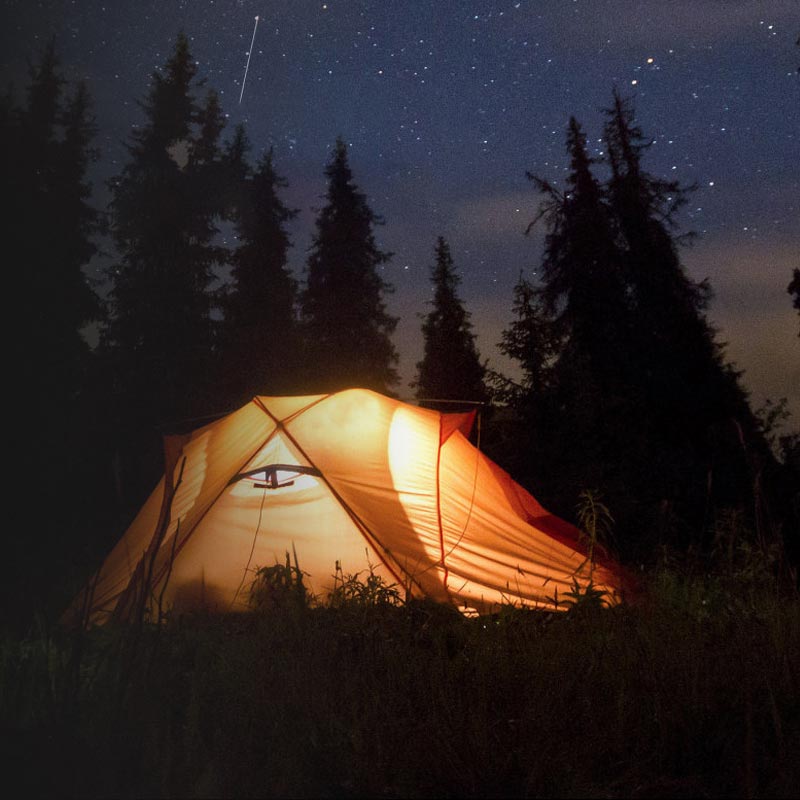 戶外便攜式多功能露營燈連風扇