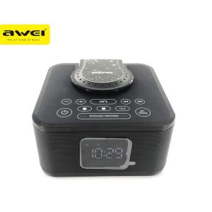 DBT0000017 Y332 AWEI多功能無線揚聲器帶有8000mAh無線移動電源和時鐘 1 300x300