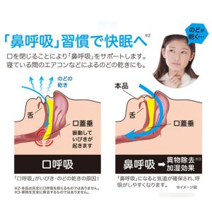 HSH0000034 一貼有效停止鼻鼾Dr. Pro 保護喉嚨止鼻鼾貼 36片裝 日本製造 56 300x300