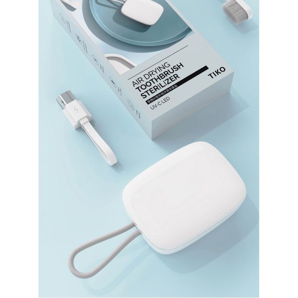 HTH0000001 電動牙刷消毒器紫外線烘乾旅行迷你便攜無線牙刷消毒盒 12 1