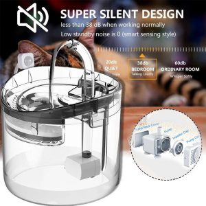 BHB0000010 貓星人自動感應全透明寵物飲水機 12 6 300x300