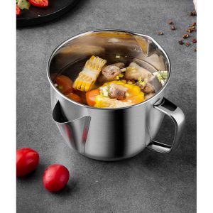 BHB0000038 304不銹鋼隔油壺分離濾油連蓋 廚房家用 隔油器油水分離器 19 300x300