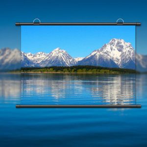 BHB0000041 4K超清家庭影院無邊框投影掛幕 免打孔移動式卡扣 3 300x300