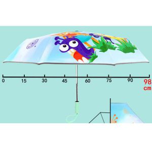 全自動防彈3M反光兒童雨傘折叠防UV 1566666 300x300