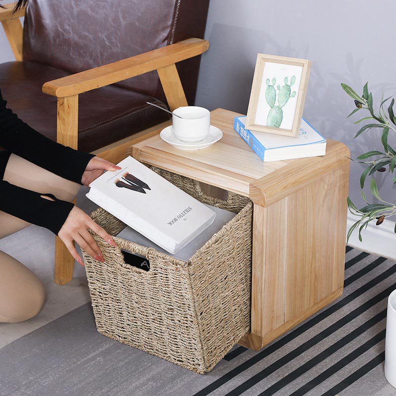 簡約實木日系組合多變茶几櫈