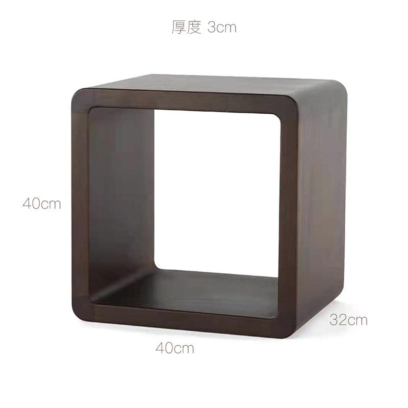 簡約實木日系組合多變茶几櫈