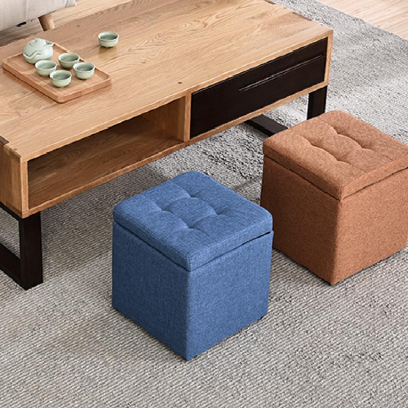 收納儲物茶几櫈