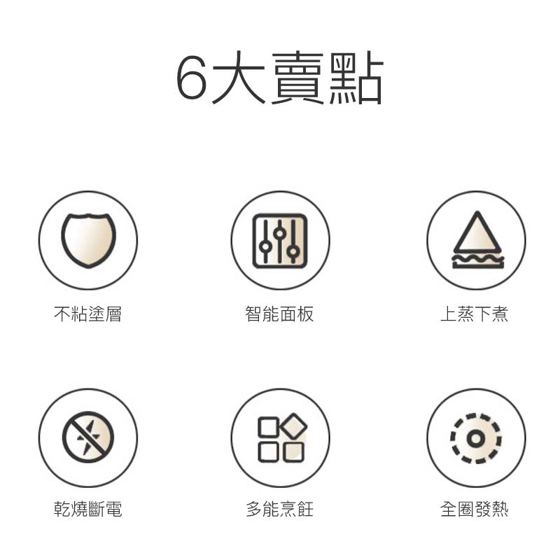 多功能電煮鍋1000W