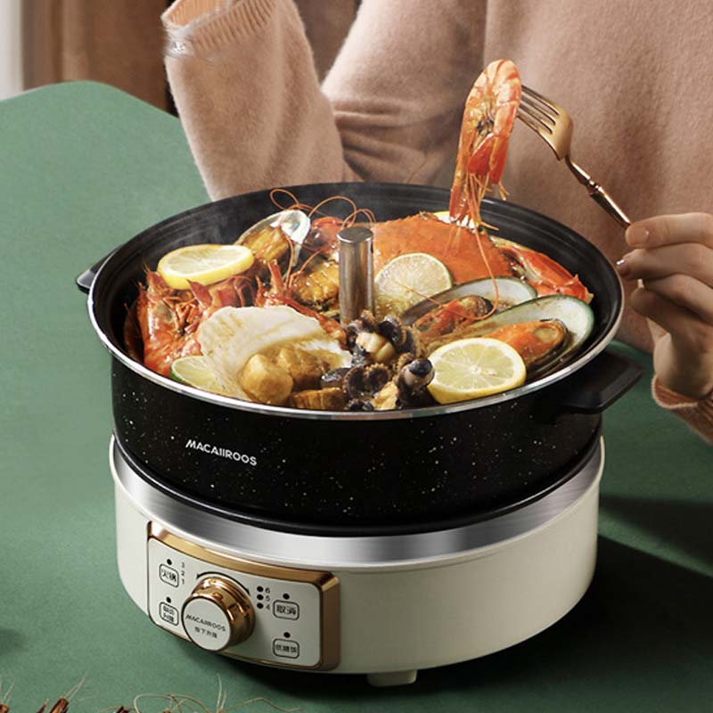 智能升降電火鍋