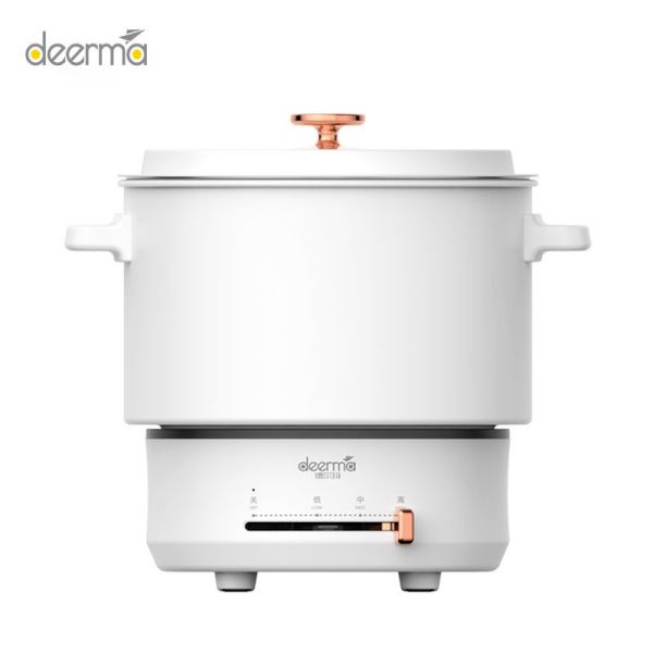 Deerma便攜式個人火鍋多功能鍋1.5L 500W DEM DG25 3 600