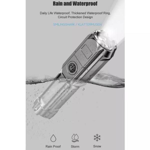 MEGAWHEELS LED 露營可充電1200流明手電筒 18 600