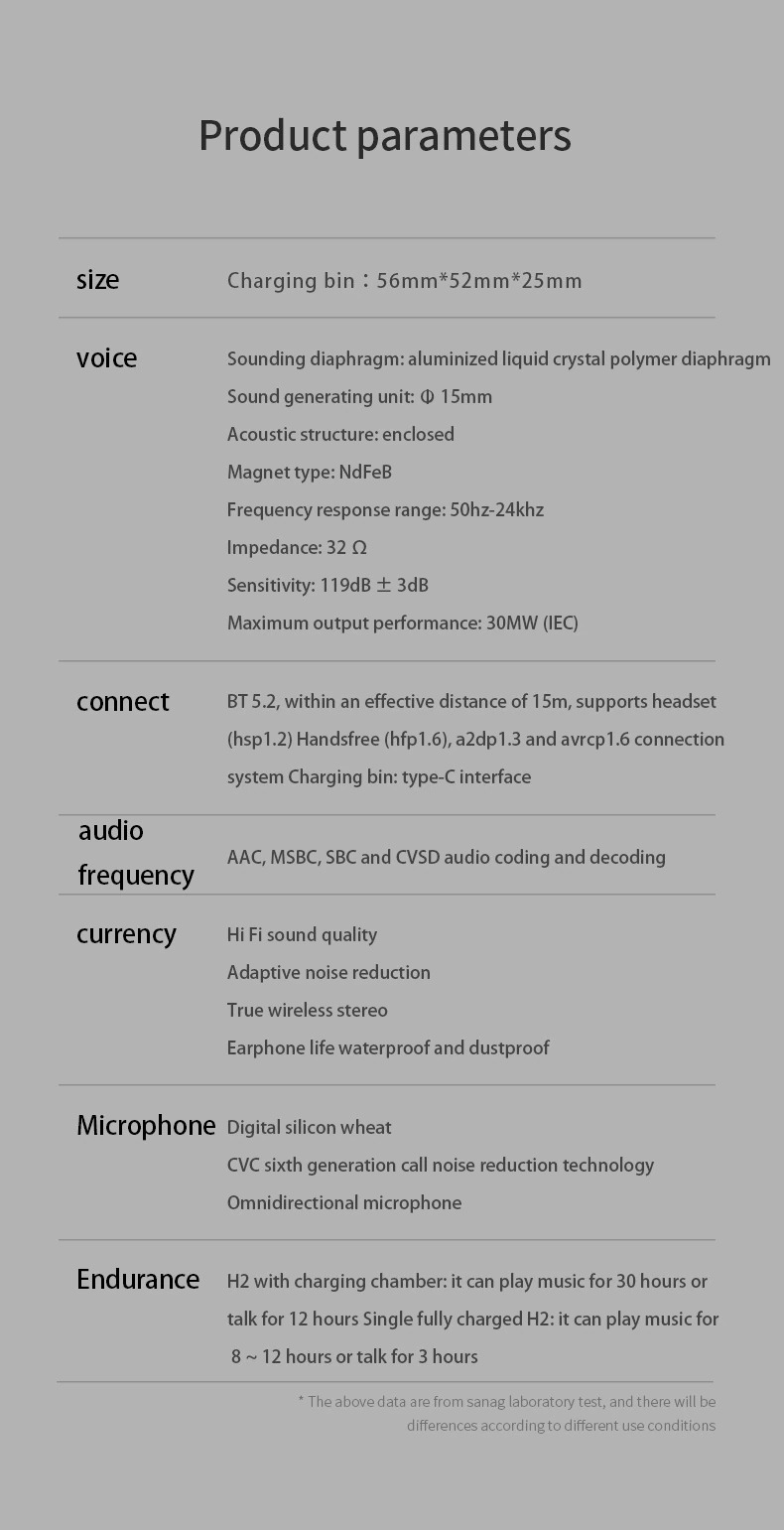 Sanag H6S 電競級airpods半入耳式耳機 14