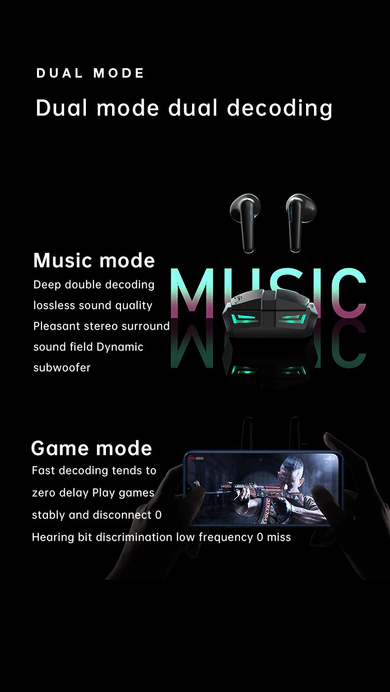 Sanag H6S 電競級airpods半入耳式耳機 16