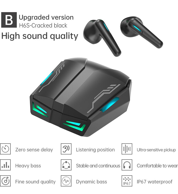 Sanag H6S 電競級airpods半入耳式耳機 21