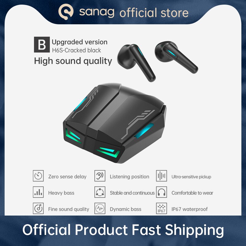 Sanag H6S 電競級airpods半入耳式耳機 22