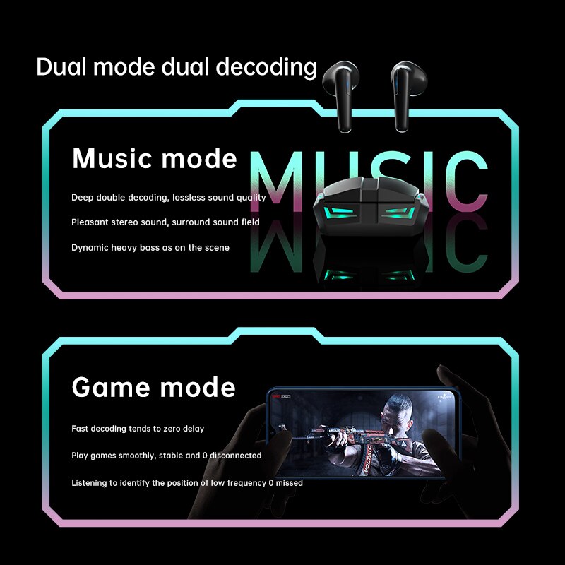 Sanag H6S 電競級airpods半入耳式耳機 4