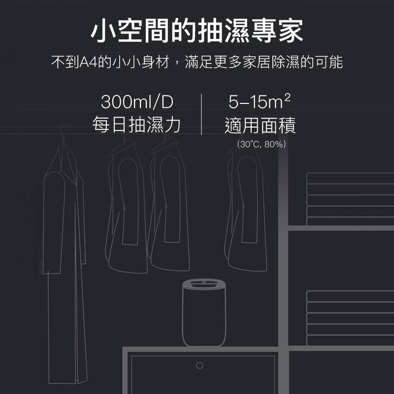 invitop英為拓Q1便攜式迷你抽濕機