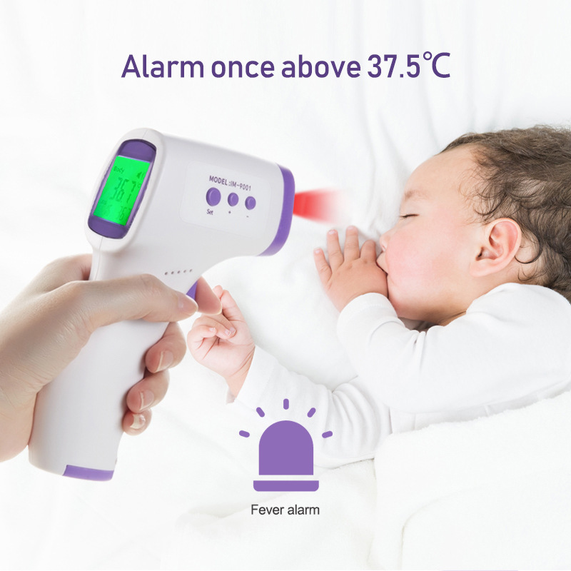 Aiqura 非接觸式紅外線體溫槍 AD801 探熱 溫度計 量體溫 抗疫 額探 3