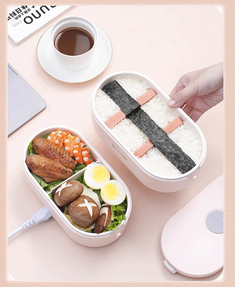 AnkaleANNWOO 700ML免注水多功能電熱飯盒 11